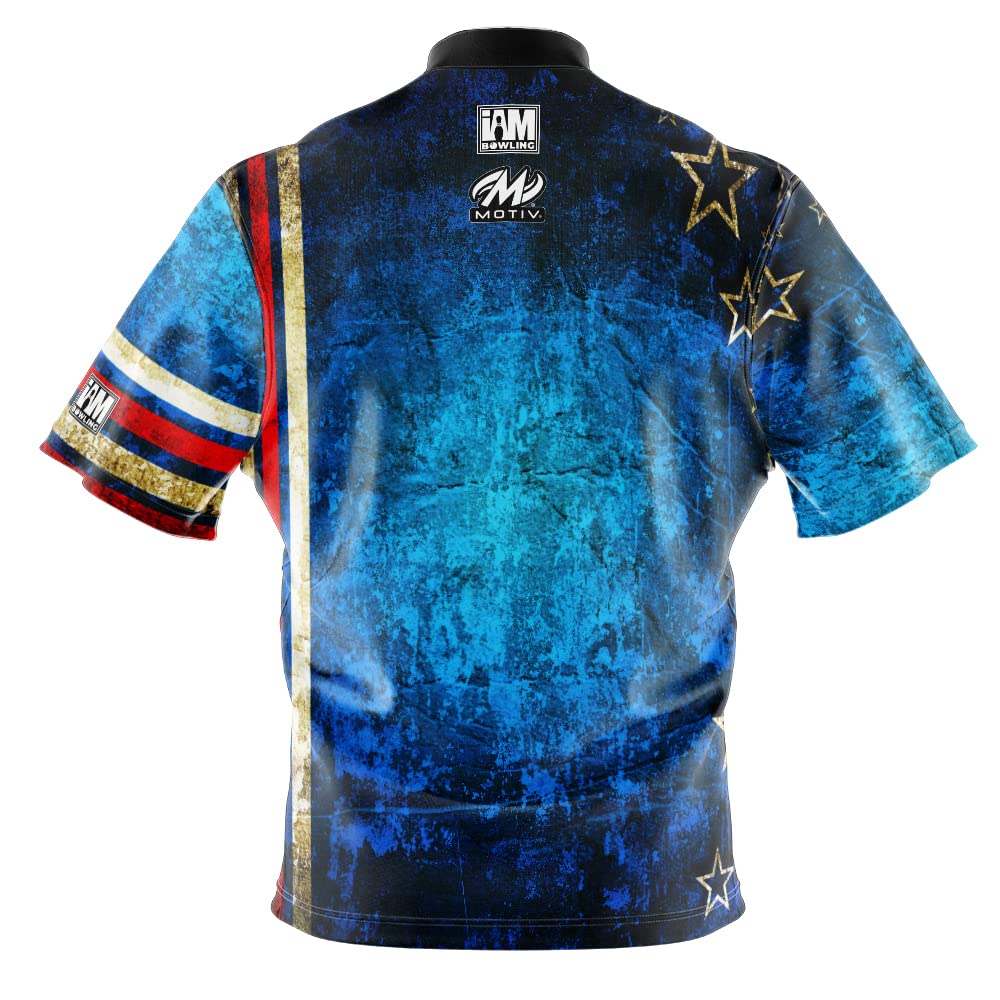 Logo Infusion Dye-Sublimated Bowling Jersey (Sash Collar) - I AM Bowling Fun Design 2070-MT - Motiv (as1, Alpha, x_l, Regular, Regular) Multicolored
