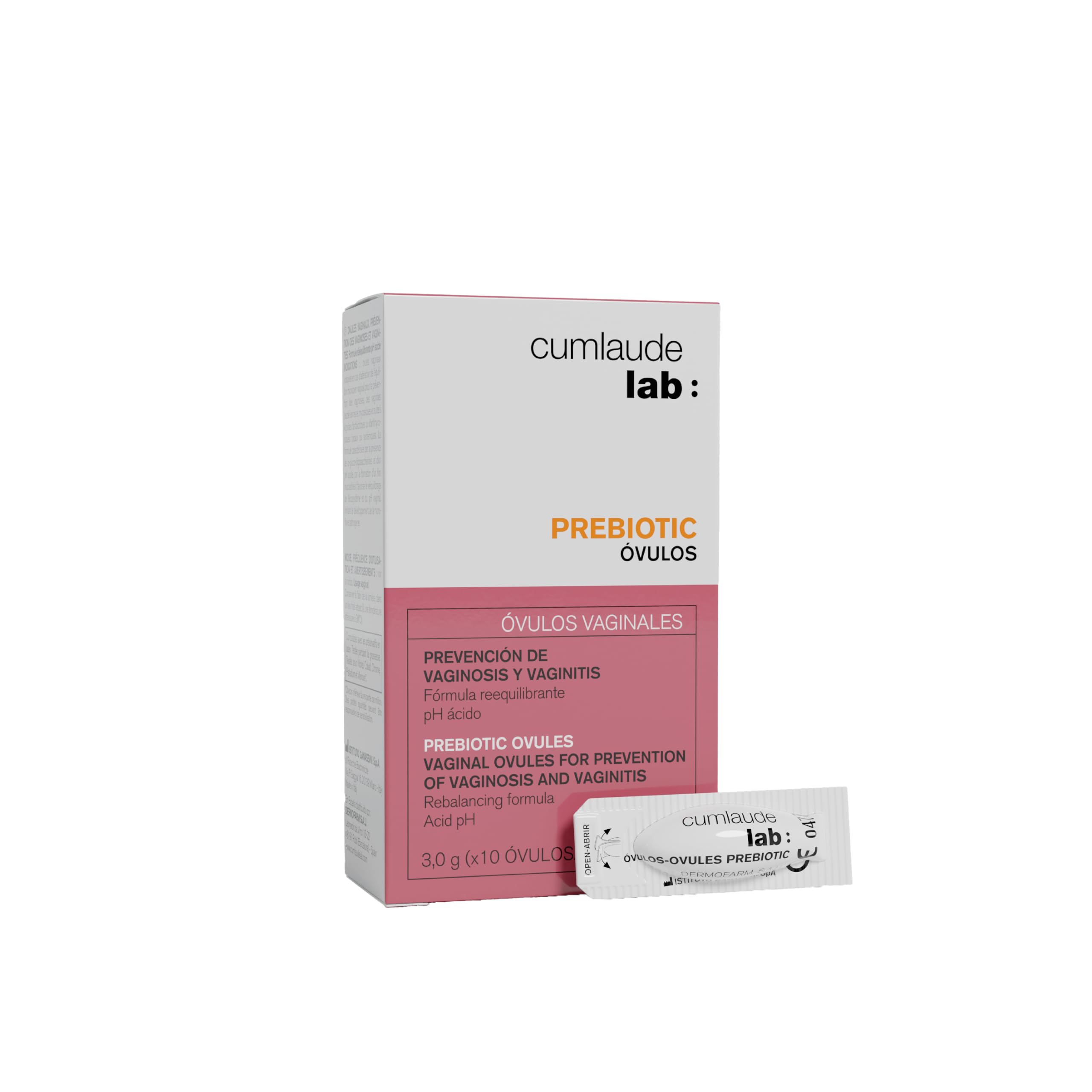 Cumlaude Prebiotic Vaginal Eggs 3Gx10 Eggs