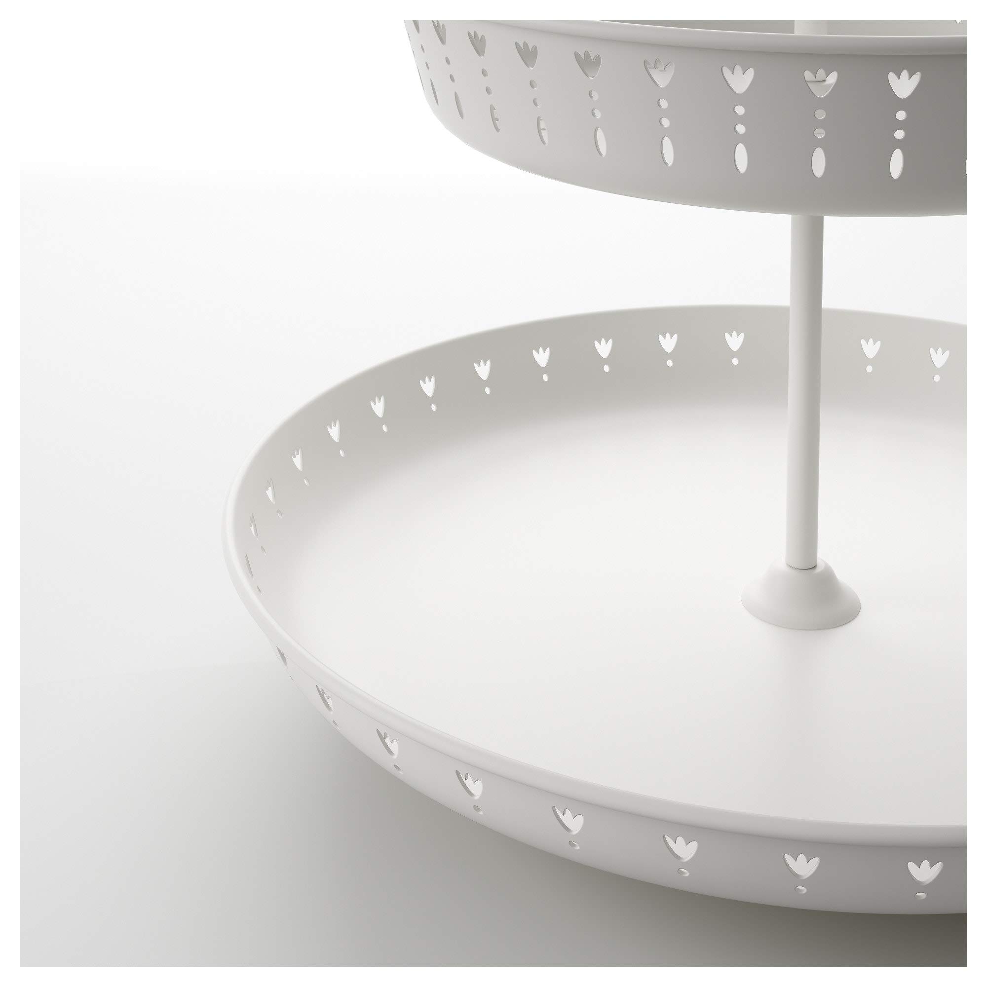 Amazon｜☆IKEA GARNERA サービングスタンド 2段, ホワイト[イケア