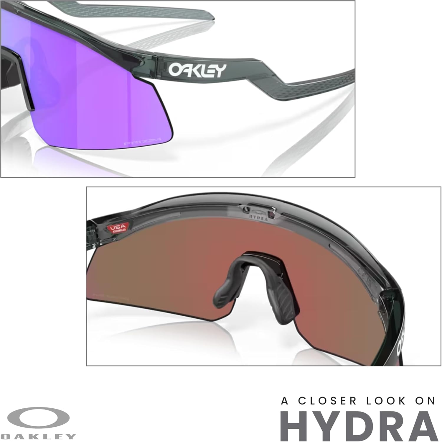 Oakley OO9229 Hydra Shield Sunglasses For Men + BUNDLE With Designer iWear Complimentary Eyewear Kit - Image 6