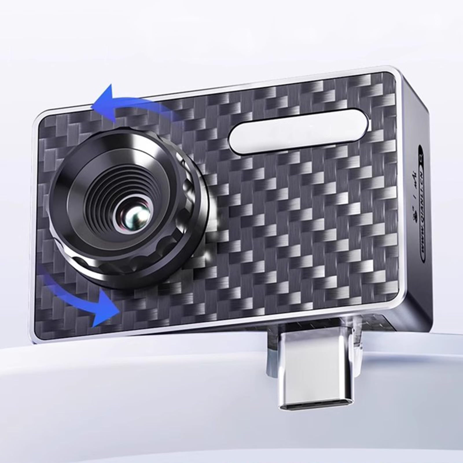 Kamera termowizyjna do smartfonów, analizator diagnostyczny płyty bazowej PCB, rozdzielczość 256 x 192, obiektyw ogniskowy i 6 palet kolorów (tylko dla systemu Android)