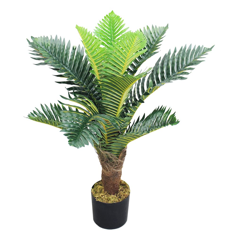 Decovego Palmier Fougère Plante Artificielle Artificiel 65cm
