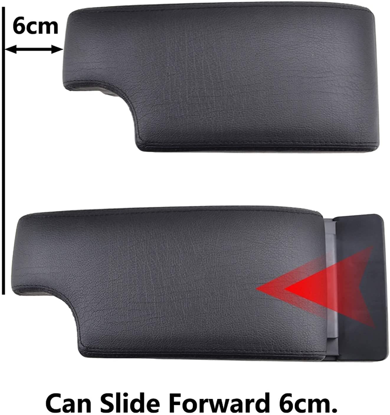 Reposabrazos Para Ford Focus 2 (2005-2011) Con 3 Puertos USB Y Doble Almacenamiento - Consola Central Acolchada