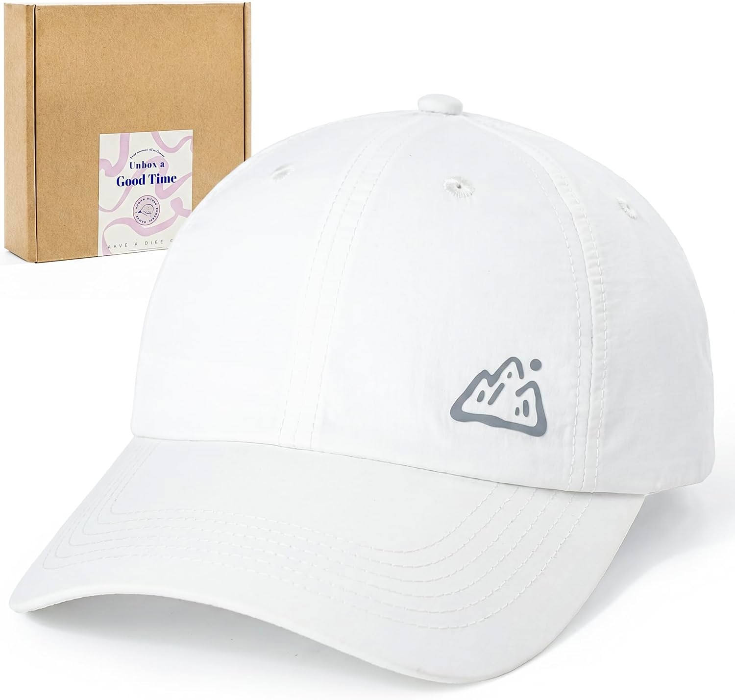 Jeasona UPF 50+ UV Protection Running Hat for Women, Lightweight Quick Dry Packable Sun Protection Baseball Cap