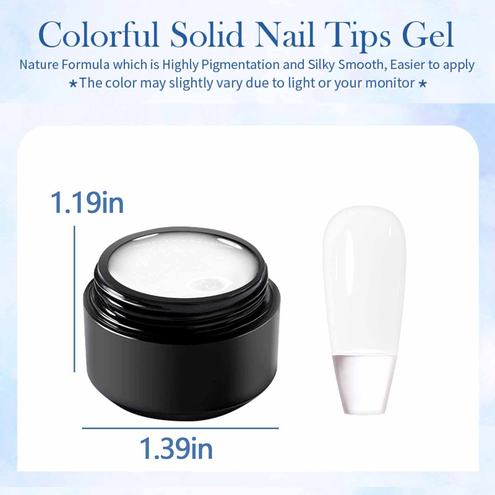2 x 10 ml klej do paznokci, różowe nagie tipsy do paznokci akrylowych, klej Press-on Nail Art, klej do manicure, powolne utwardzanie