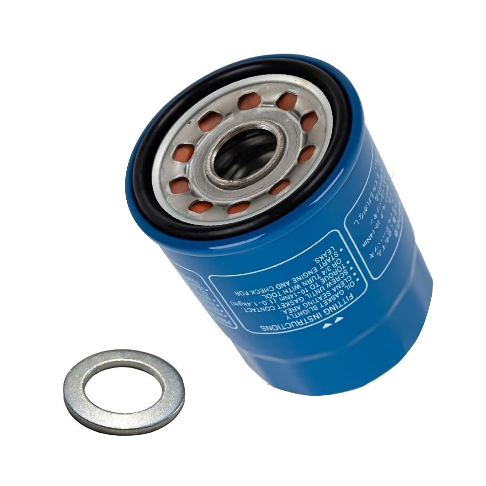Conjunto de filtro de óleo de carro de substituição com arruelas 15400-PLM-A02 para Honda