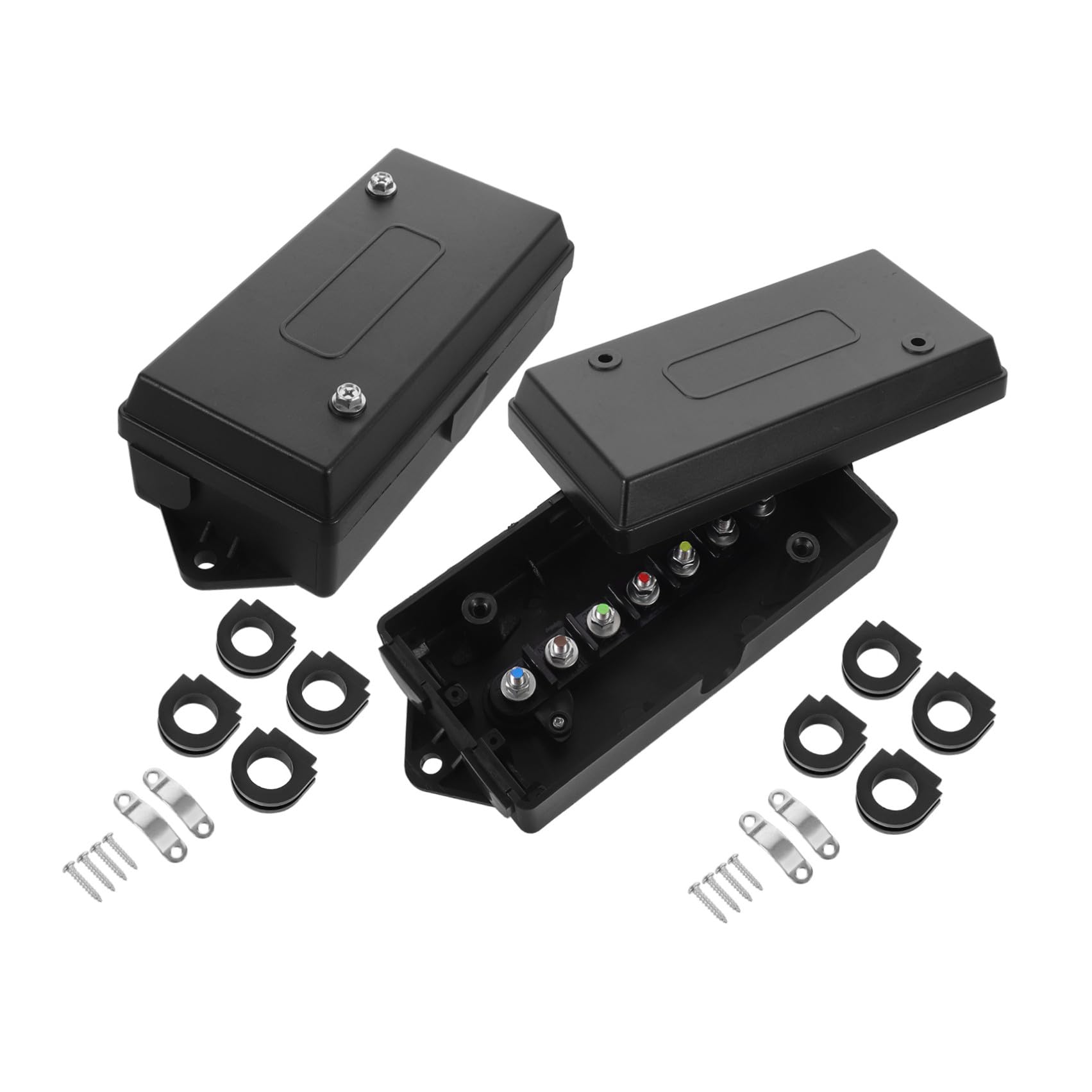 Caja de Conexiones del Remolque de 7 Vías, Aleación y Plástico