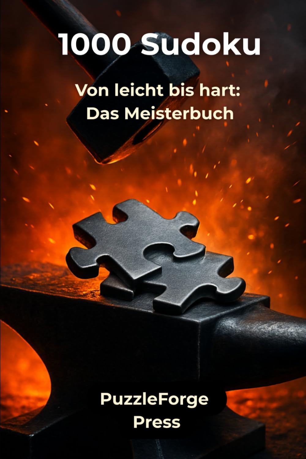 1000 Sudoku: Von leicht bis hart: Das Meisterbuch (PuzzleForge™ Sudoku Mix Schmiede-Reihe – Abwechslungsreiches Gehirntraining von leicht bis extrem)