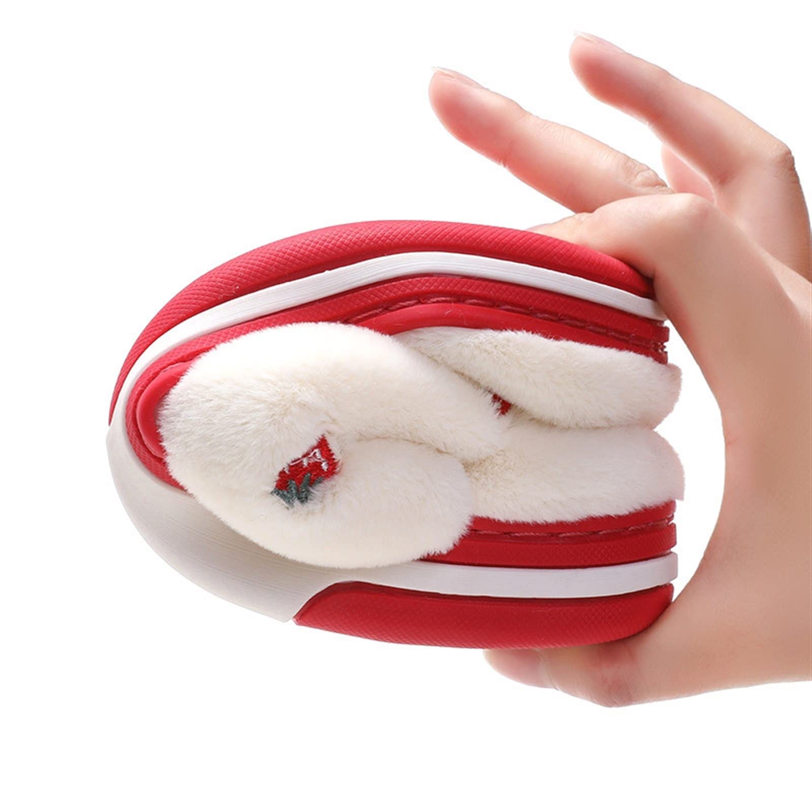 Pantoufles des Femmes Pantres d'hiver pour Femmes épais Semelles Thermiques aux Femmes 36-3722.5-23cm