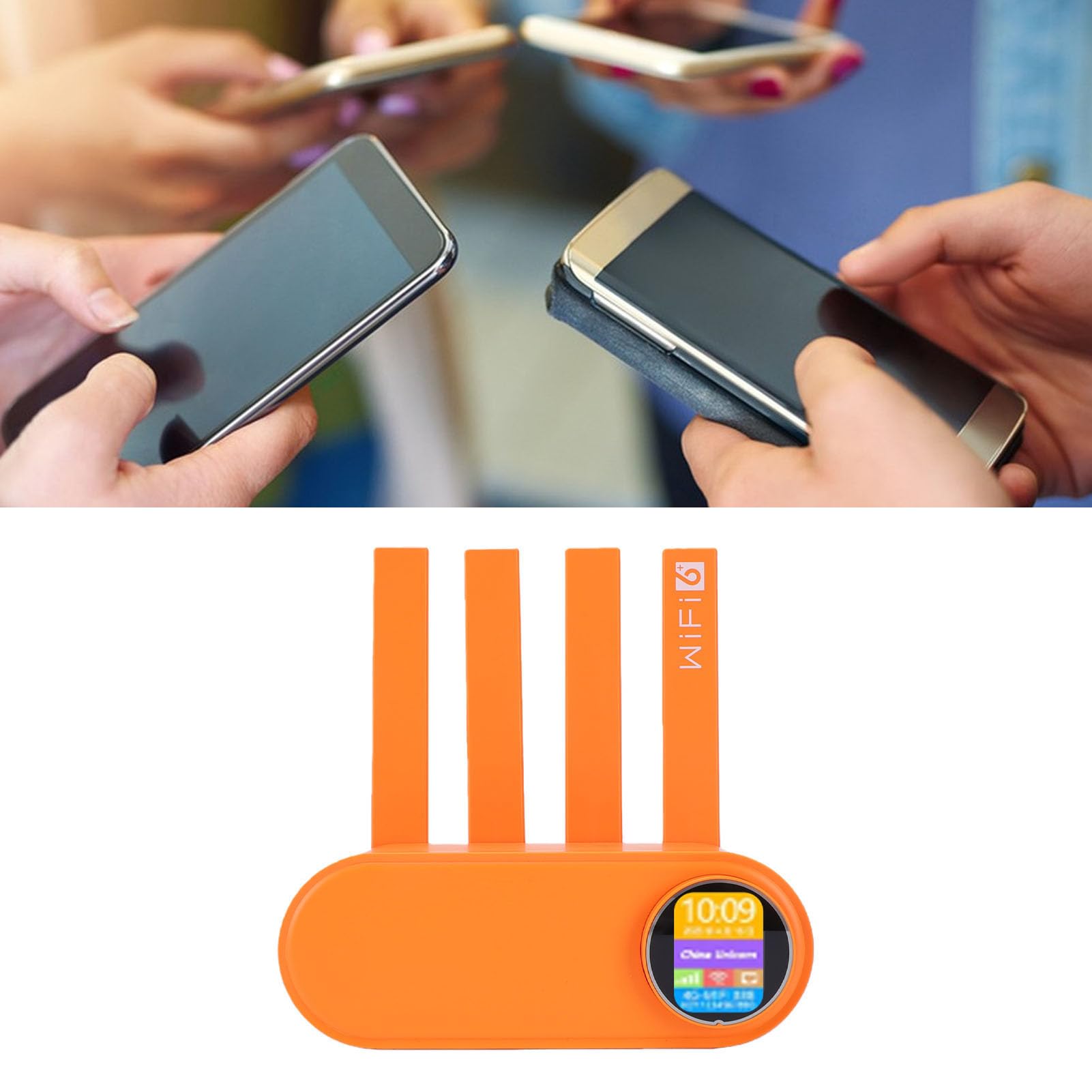 Router WiFi 4G LTE Sbloccato, Hotspot Wireless da 300 Mbps con Slot per Scheda SIM e 4 Antenne Ad Alto Guadagno, Ideale per Viaggi, Casa e ufficio. Connessione WiFi Fino a 32