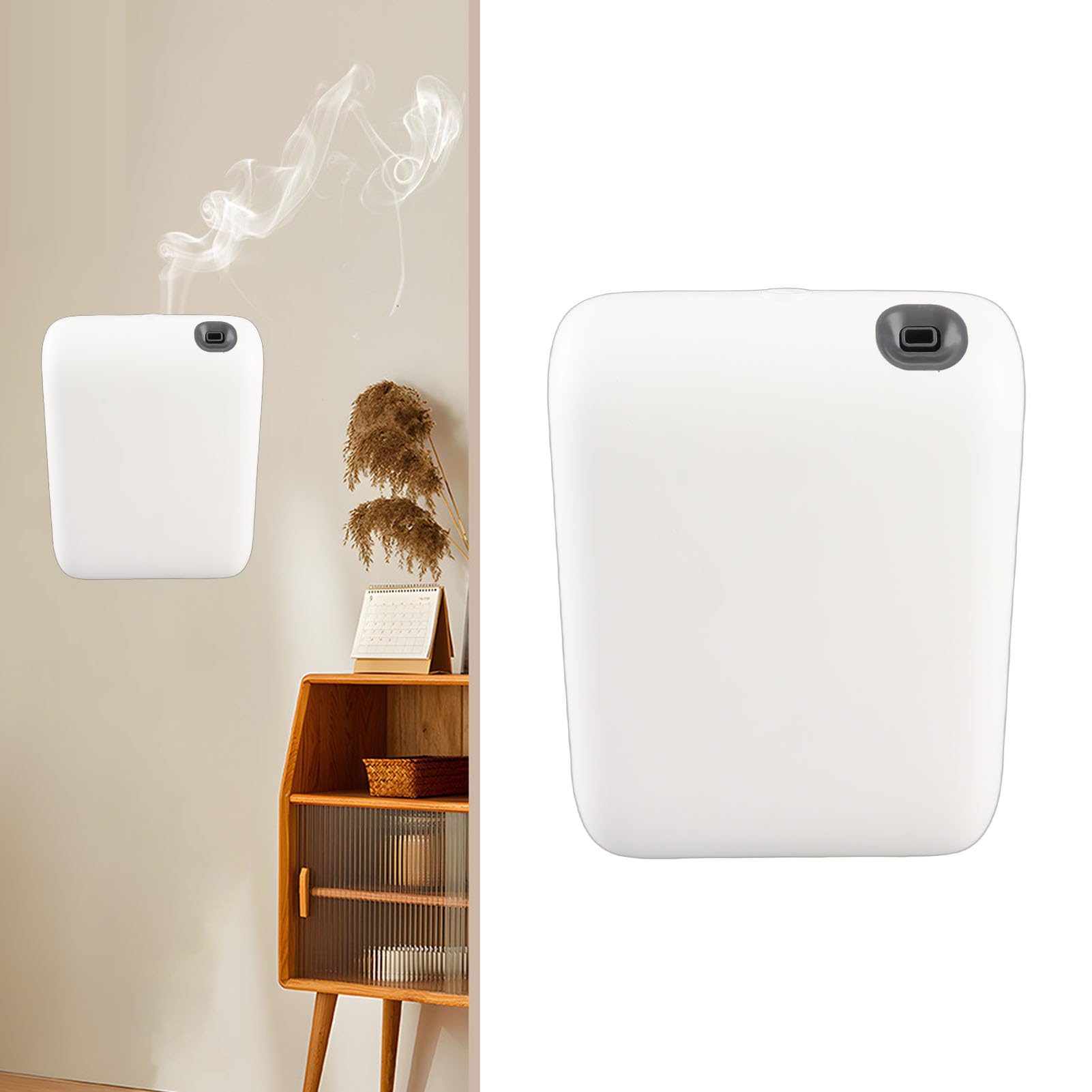 Ätherisches-Öl-Diffusor, intelligenter Aromatherapie-Diffusor mit App-Steuerung und automatischem Timer, 200 ml Kaltnebel-Duftdiffusor für Zuhause, Büro, Wohnzimmer und Badezimmer