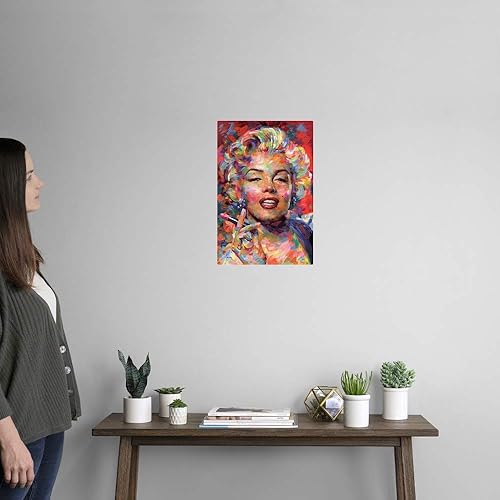 Miniatura 2 de Vinilo decorativo de Marilyn Monroe, obra de arte musical