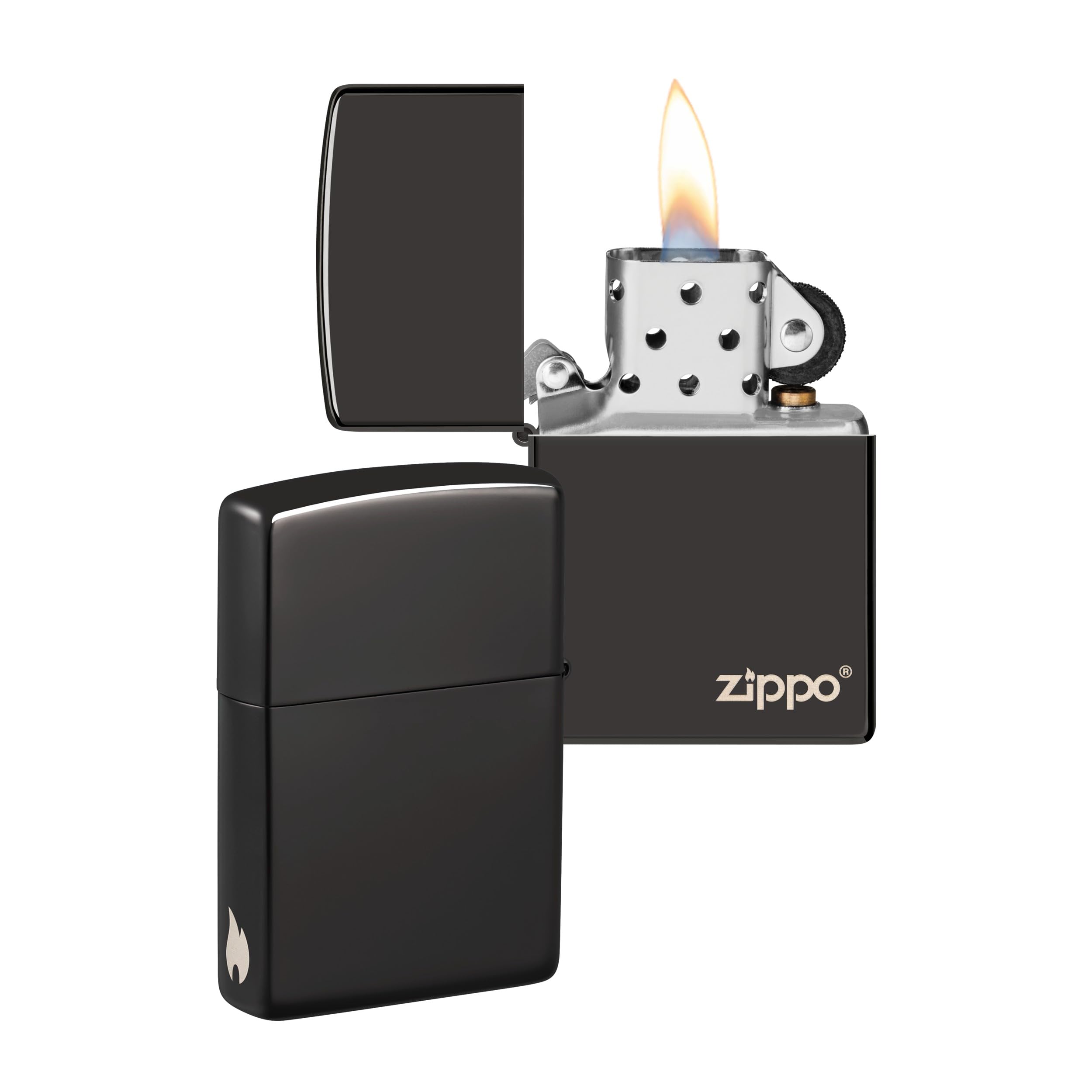Zippo Encendedor a Prueba de Viento - Diseño de Llama - Cromo Satinado - Recargable - Reutilizable - Diseño a Prueba de Viento - Caja de Regalo Hecho en EEUU - Exclusivo en Amazon — view 31