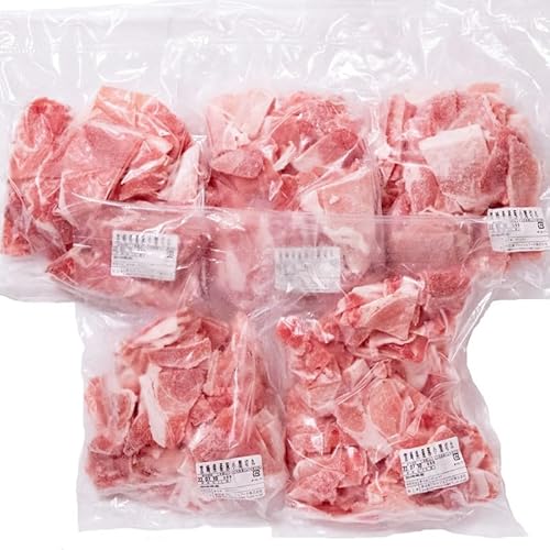 宮崎県産 豚小間 豚肉切り落とし 500g×5パック・合計2500g