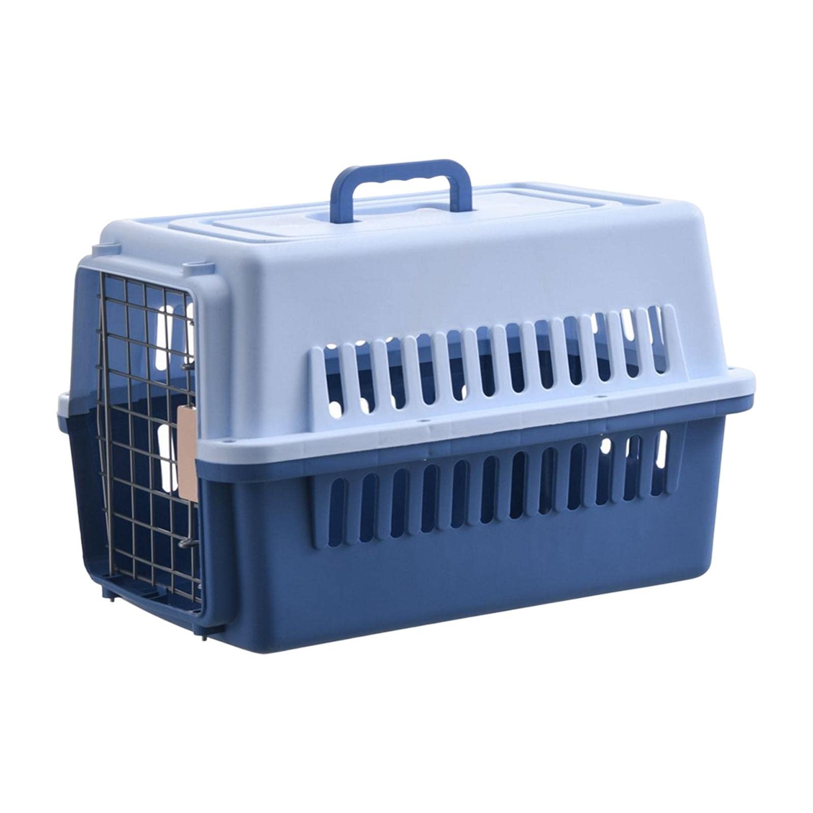 Tragbare Transportbox für Kleintiere – Leichte Box für Einfachen Transport, Blau