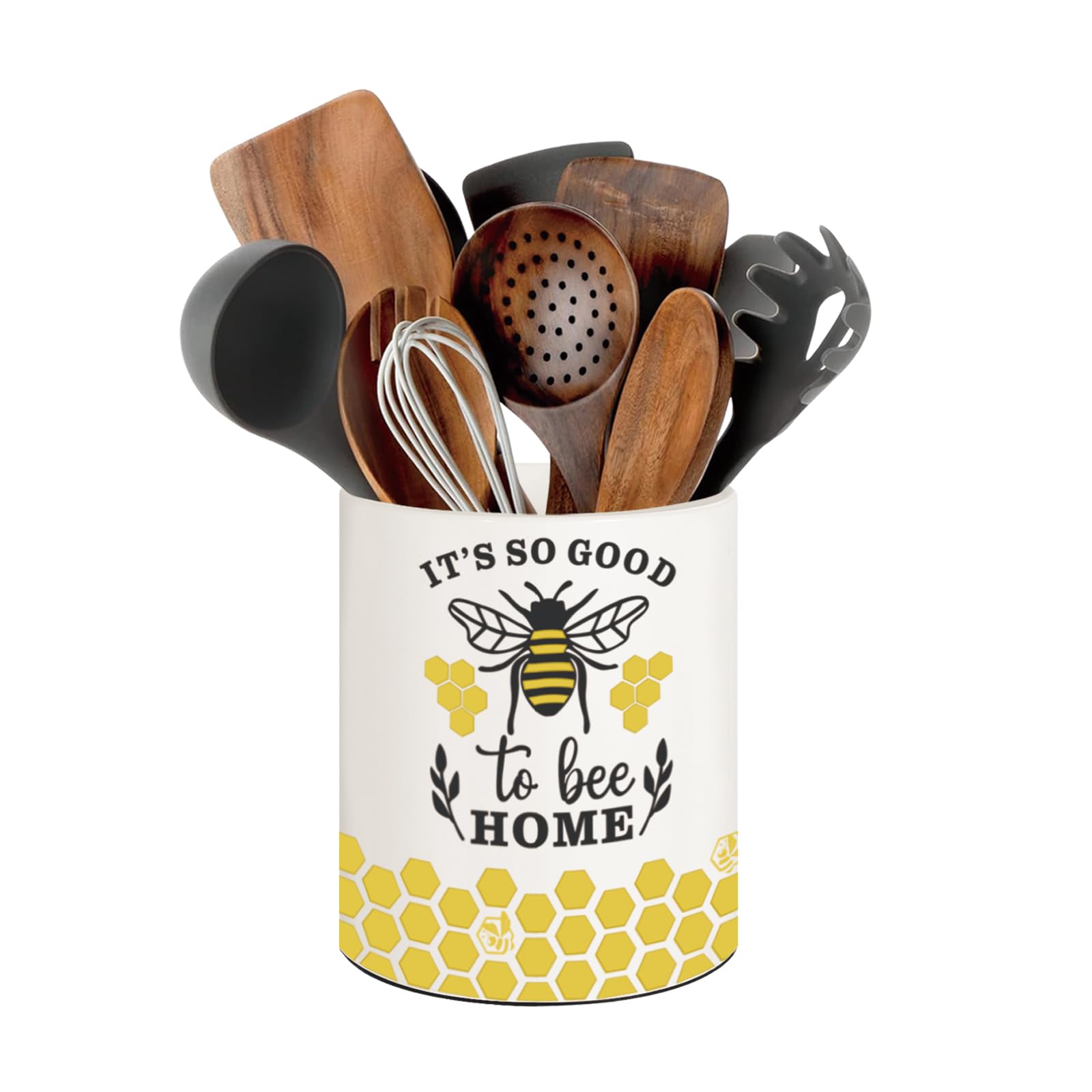 BOXJINCO Ceramic Utensil Holder