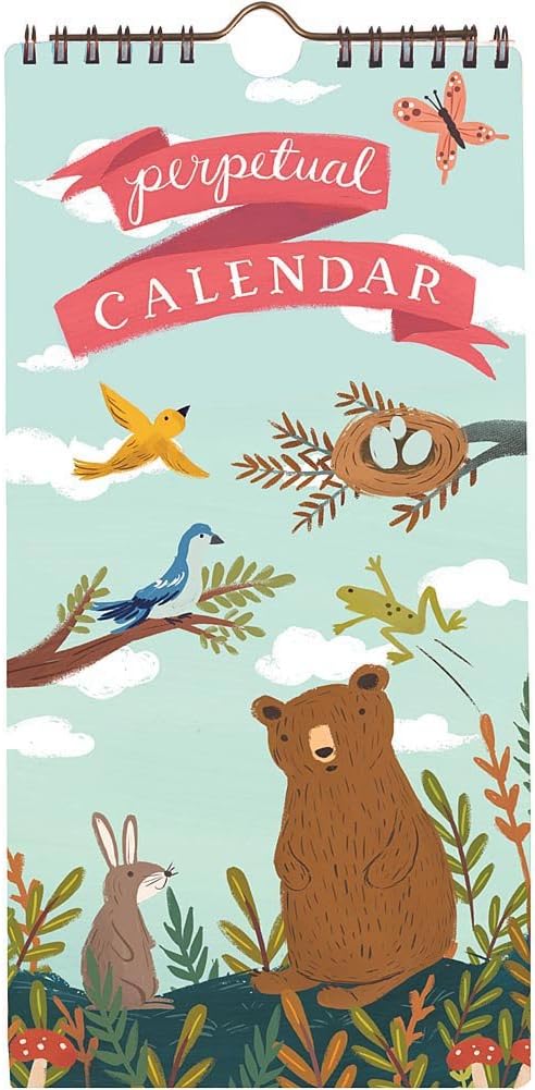 Forest Friends Perpetual Calendar Calendar – Perpetual Calendar, 1 Jan. 2013