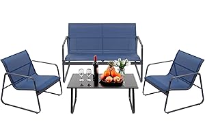 paiqian 4-Piece Patio Outdoor Furniture Set