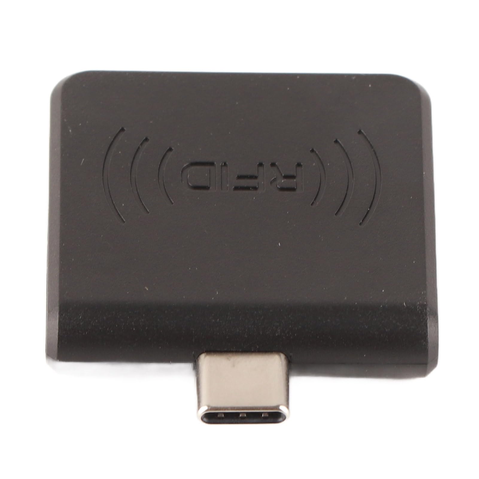 Lector de Tarjetas Portátil USB, Teléfono Móvil OTG Interfaz Micro USB UHF RFID Escritor de Mano para Computadora (Negro)