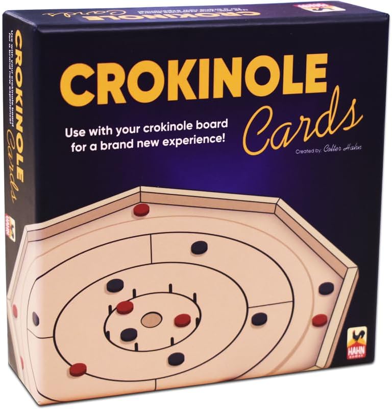 Crokinole Cards - 2 in 1 - Elimination and Solitaire