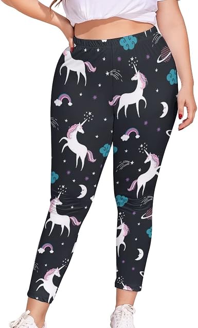 Amazon.com: Leggings elásticos cómodos para mujer, tallas grandes,  elásticos, hasta el tobillo, para yoga, pantalones elásticos activos, capri  adelgazantes : Ropa, Zapatos y Joyería