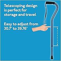 Vista 3 de Carex Designer Offset Walking Cane