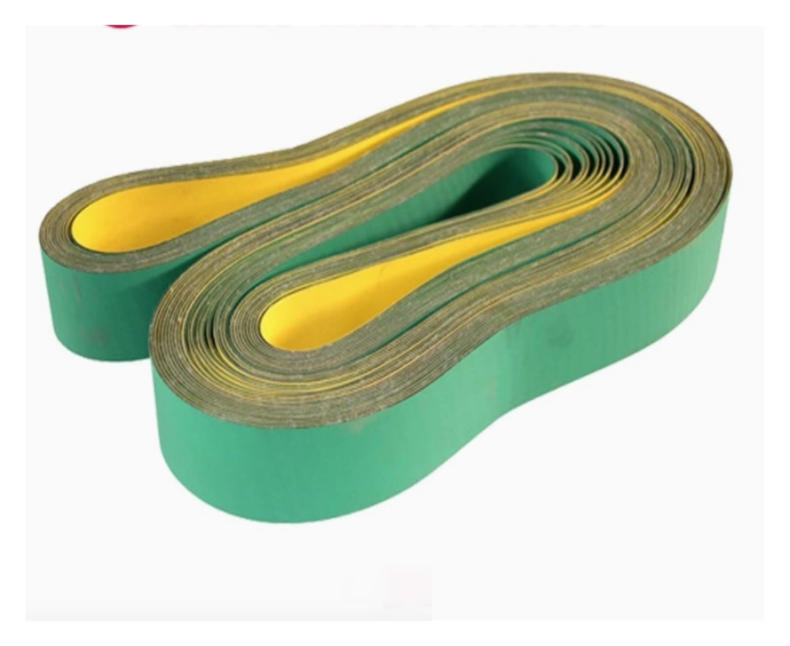 3330×50×2mm Żółty zielony płaski pas transmisyjny z nylonu