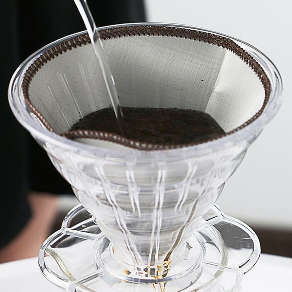 Stainless Steels Meshes Coffee Filter Pours Over Coffee Filter Paperless Coffee Filter for Kitchen Accessories