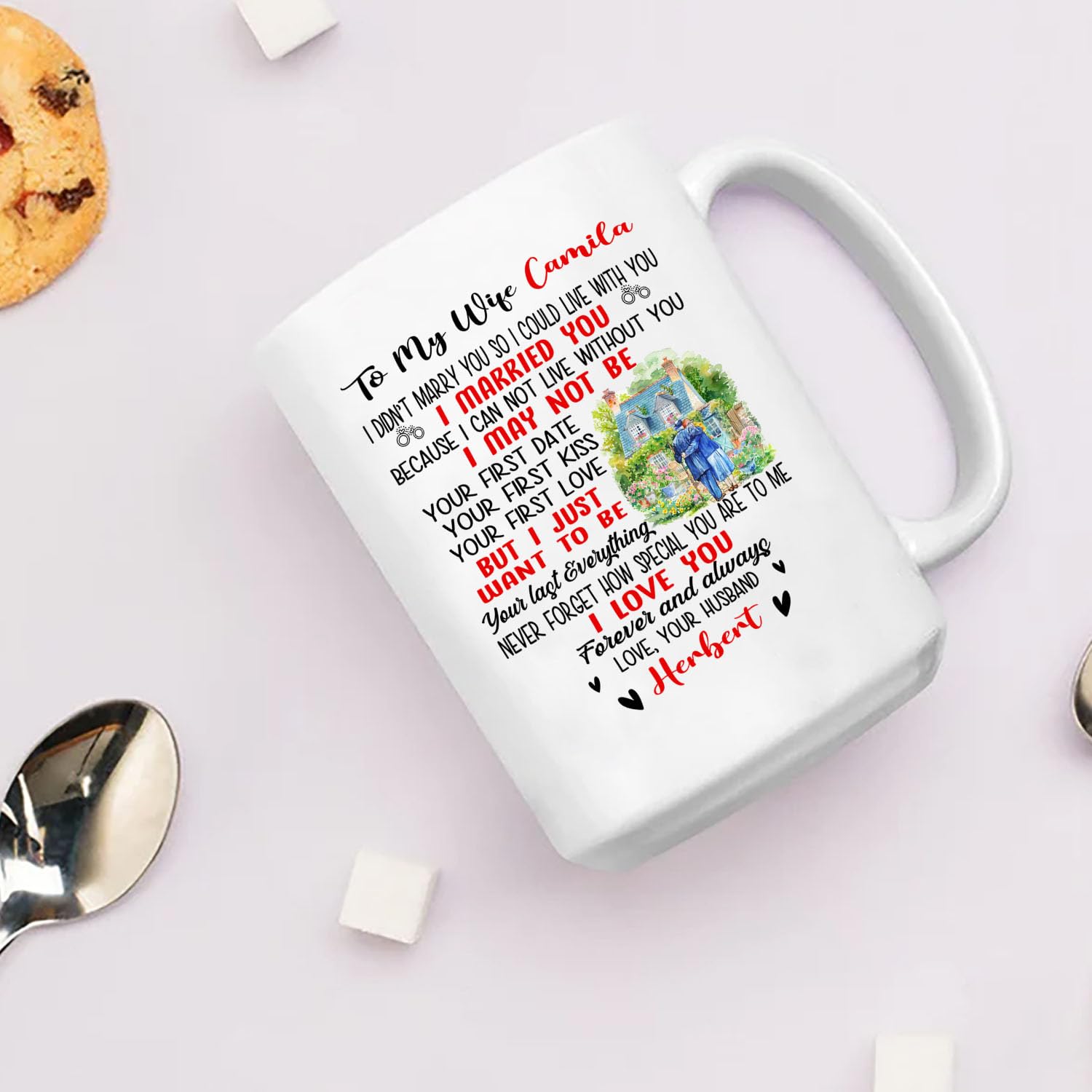 SpreadPassion Personalized Mug, Best Priest Ever, Gift For...