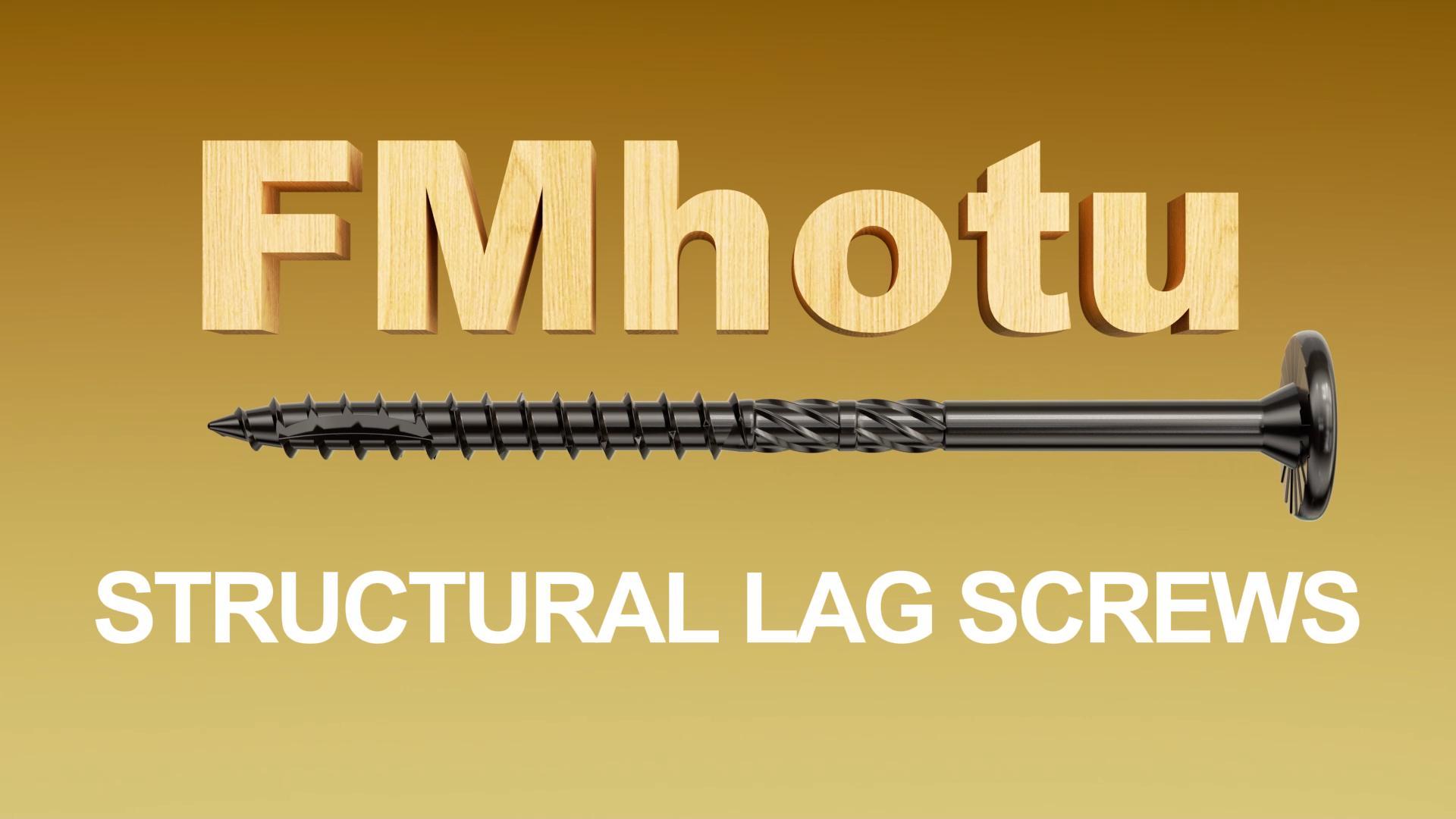 Image of #14 x 6 Wood Structural Lag Screws