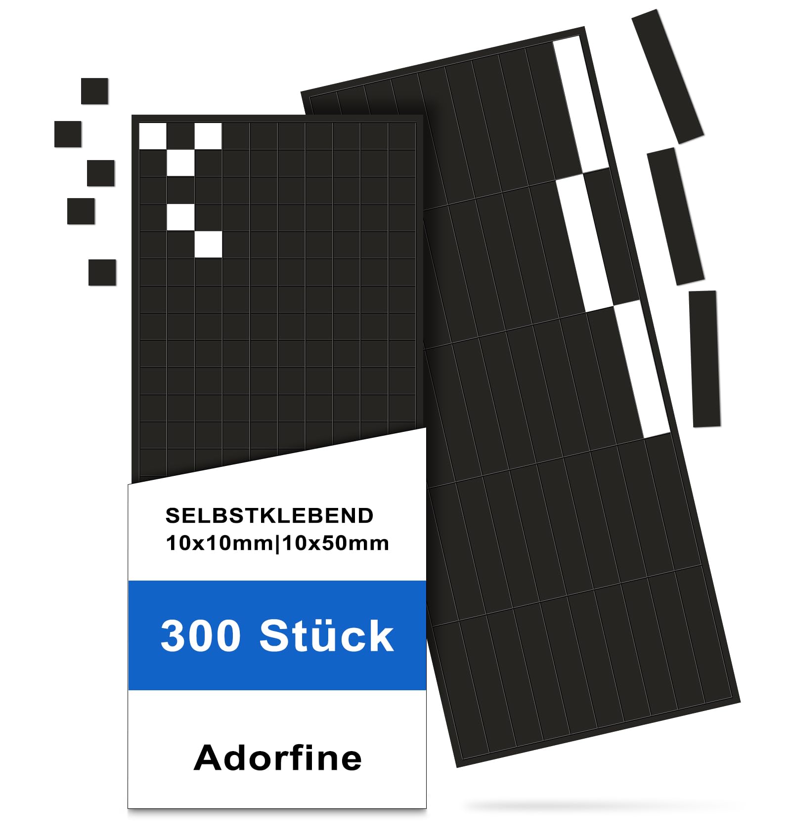 Wukong 150 Magneti Autoadesivi - 10x10mm E 20x20mm Con Adesivo 3M (Pellicola Magnetica) - Foto 8