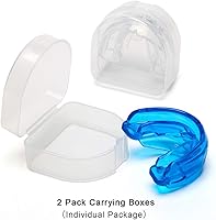 Vista 6 de Coolrunner Protector bucal de doble apoyo, protectores bucales deportivos deportivos para jóvenes, protector bucal para protección de dientes