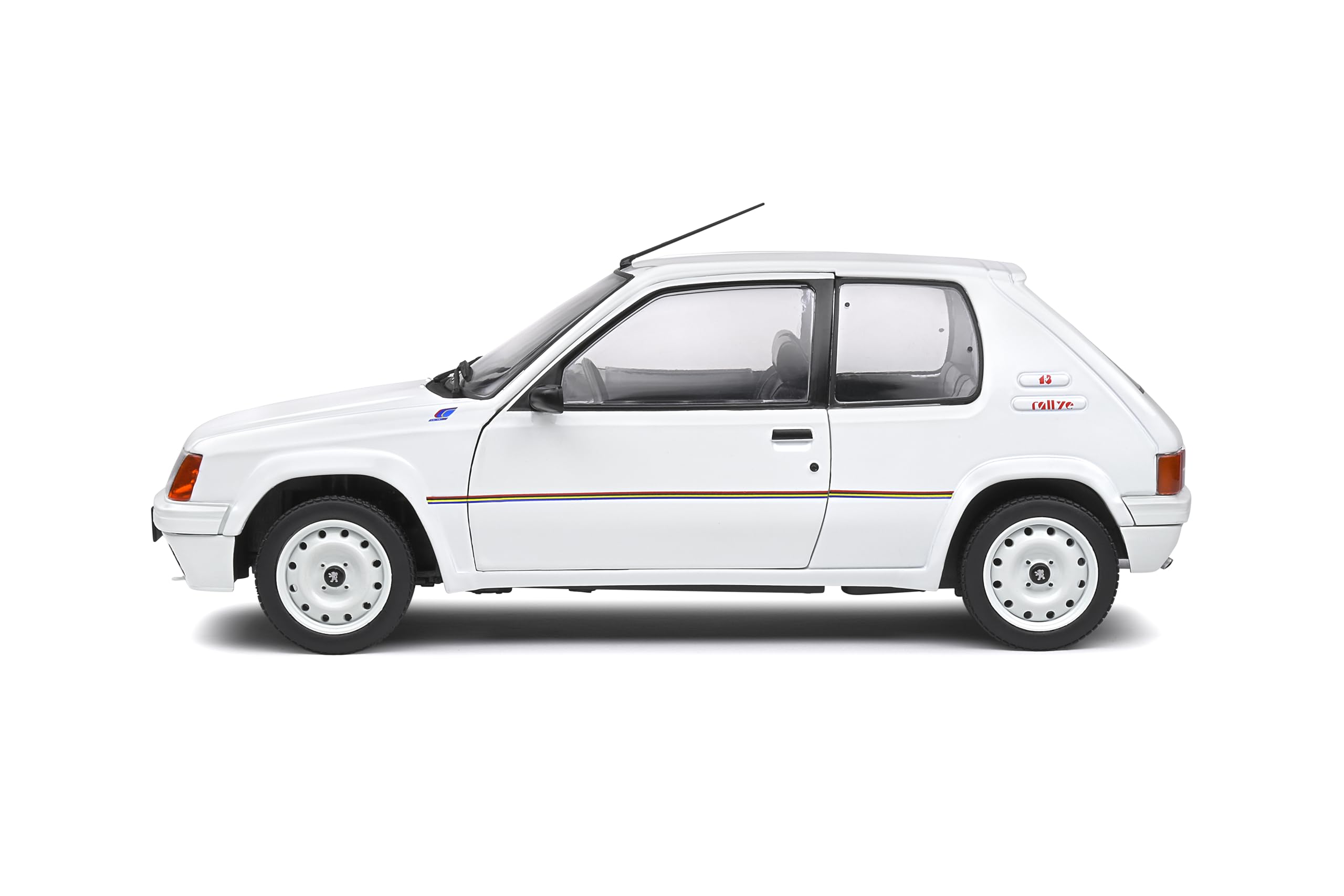 Solido 421184400 - Maqueta de Coche Peugeot 205 Rallye 1987 421184400-1 (Escala 1:18), Color Blanco