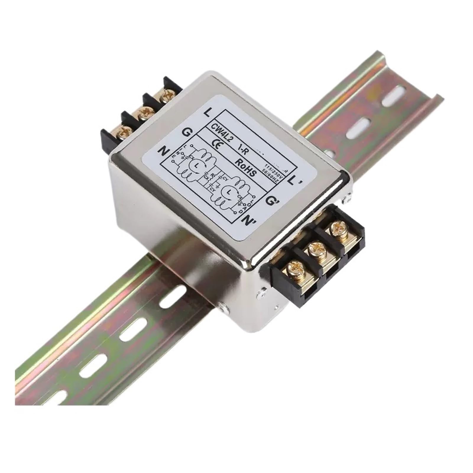 ETPBRIMSF CW4L2 single-phase two-stage AC power filter 220V anti-interference 20A 30A 40A(CW4L2-40A-R Terminal type)