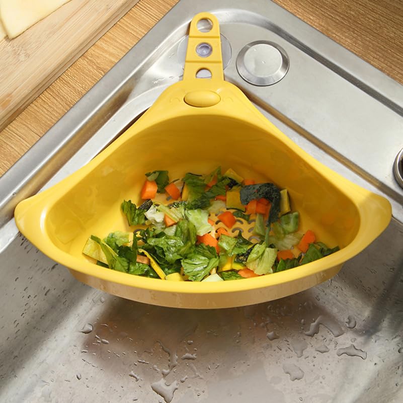 Cesto Colador Triangular para Fregadero de Cocina 10.23x6.33x3.62 pulg miniatura 7