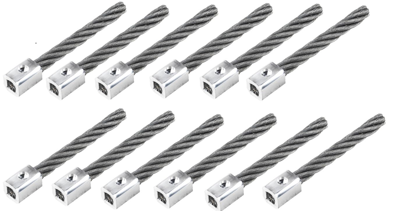 12 x Wildkrautbüschel Länge 160mm 4 Kant, passend zu Echo, EFCO, Limpar, 4F, ISEKI, ARIENS, ERCO, Wildbrautbiene, Westermann