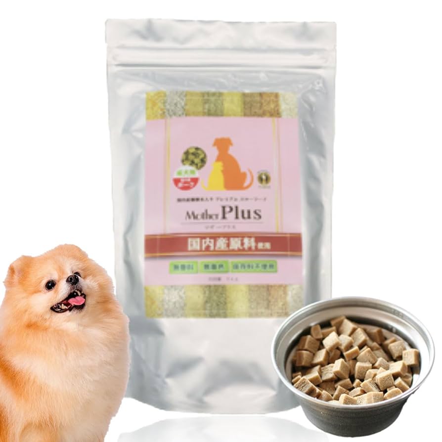 犬猫自然食本舗　マザープラス　チキン　成犬用　1kg×4袋 マザープラス 成犬用 チキン(1kg) X 4 袋