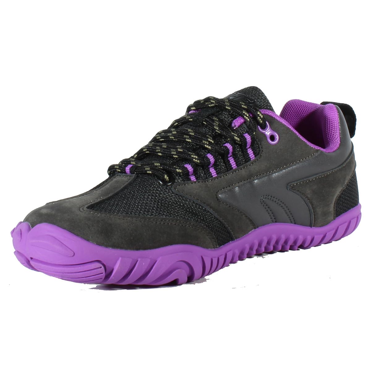 HI-TEC - Zapatillas Barefoot Mujer Figaro Low WP Women | Deportivas Barefoot Mujer Montaña, Senderismo | Calzado Respetuoso, Cómodo, Minimalista | Ligero, Transpirable y Flexible