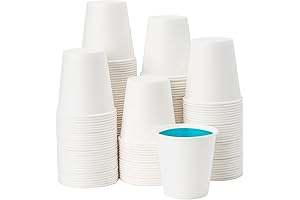 100 Count 3 oz Disposable Mouthwash Cups - Ideal for Home, Office and Travel