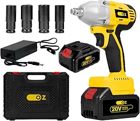 Chave De Impacto A Bateria 1/2 Polegada Motor Brushless 20v Ch3500 Bivolt Oz