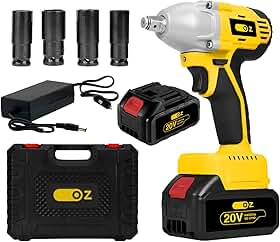Chave De Impacto A Bateria 1/2 Polegada Motor Brushless 20v Ch3500 Bivolt Oz