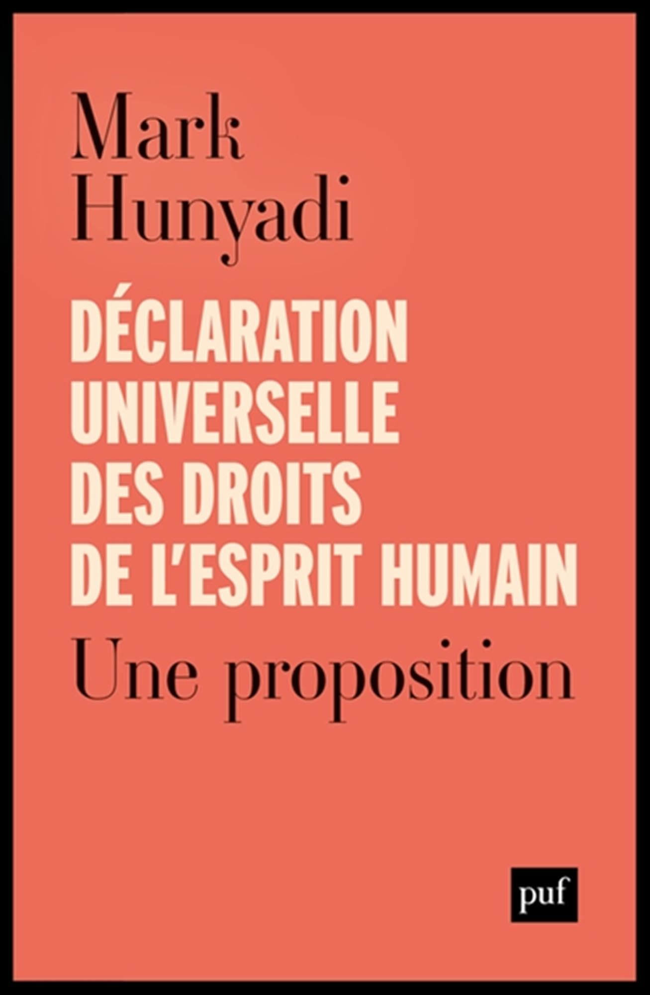 Amazon.fr - Déclaration universelle des droits de l'esprit