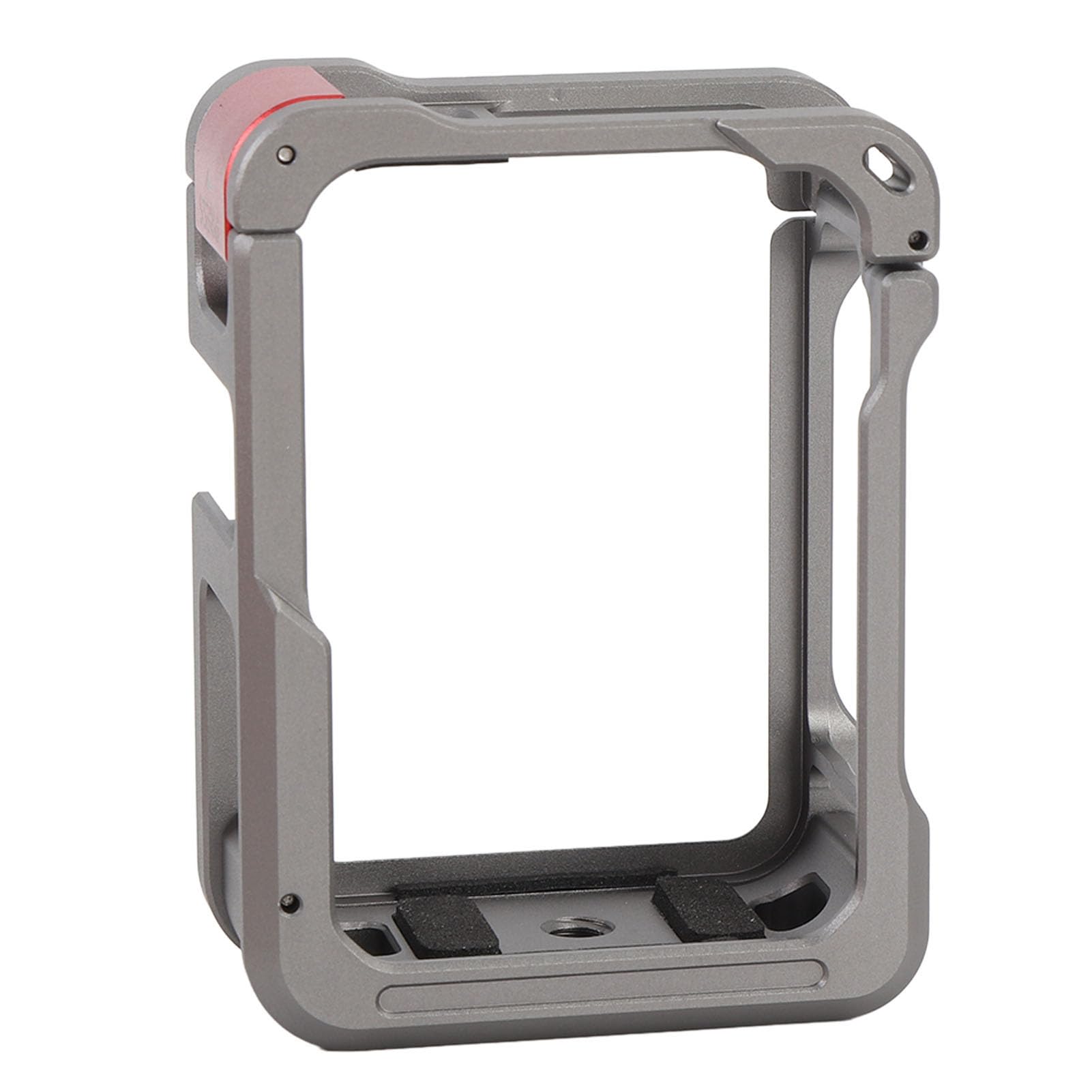 Jaula para cámara de acción Carcasa de Marco Protector de cámara de aleación de Aluminio para cámara de acción 13 con Soporte de Zapata fría y Puerto de Tornillo de 1/4 de Pulgada