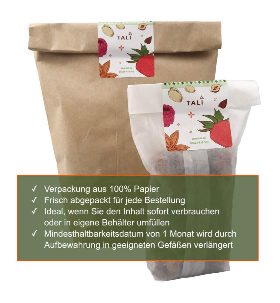 TALI Macadamianüsse in der Schale 1 kg
