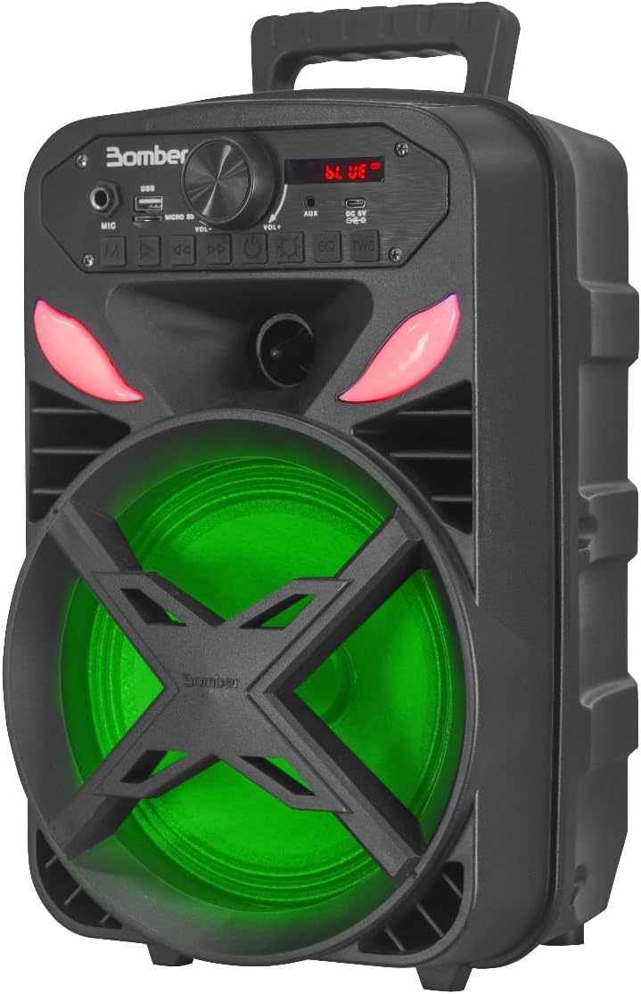 Bomber, Caixa de som Bomber Papão 300 Portátil Bluetooth USB 110/220