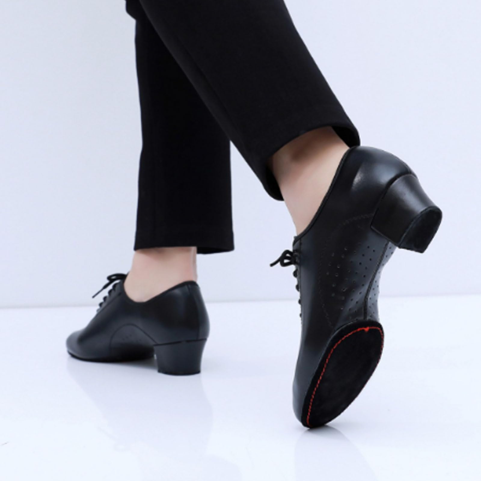 Uomo Scarpe da Ballo Latino Americano Stringate Maschili