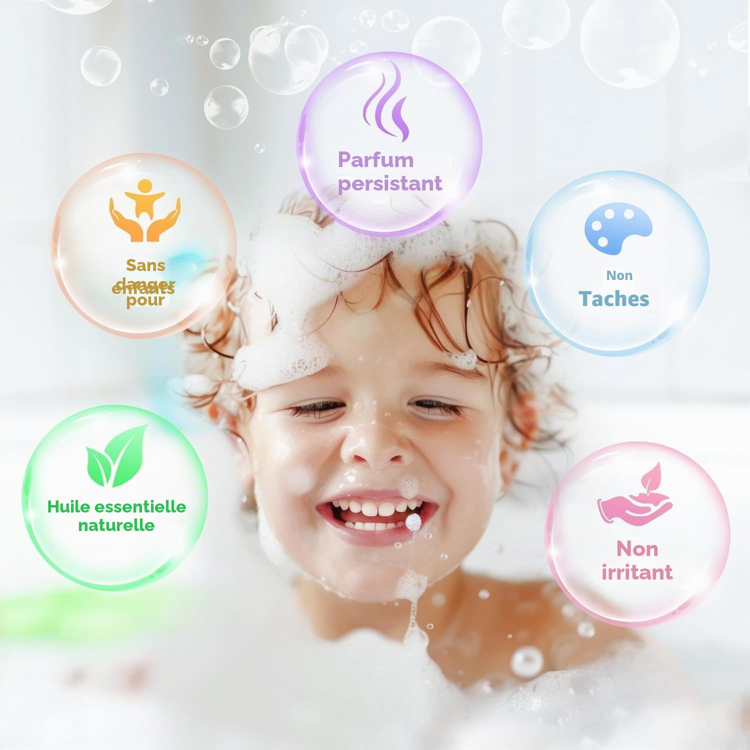 Lot de 30 bombes de bain pour enfants avec jouets à l'intérieur, bombes de bain moussantes naturelles et biologiques avec surprise phosphorescente à l'intérieur, cadeau parfait pour anniversaire