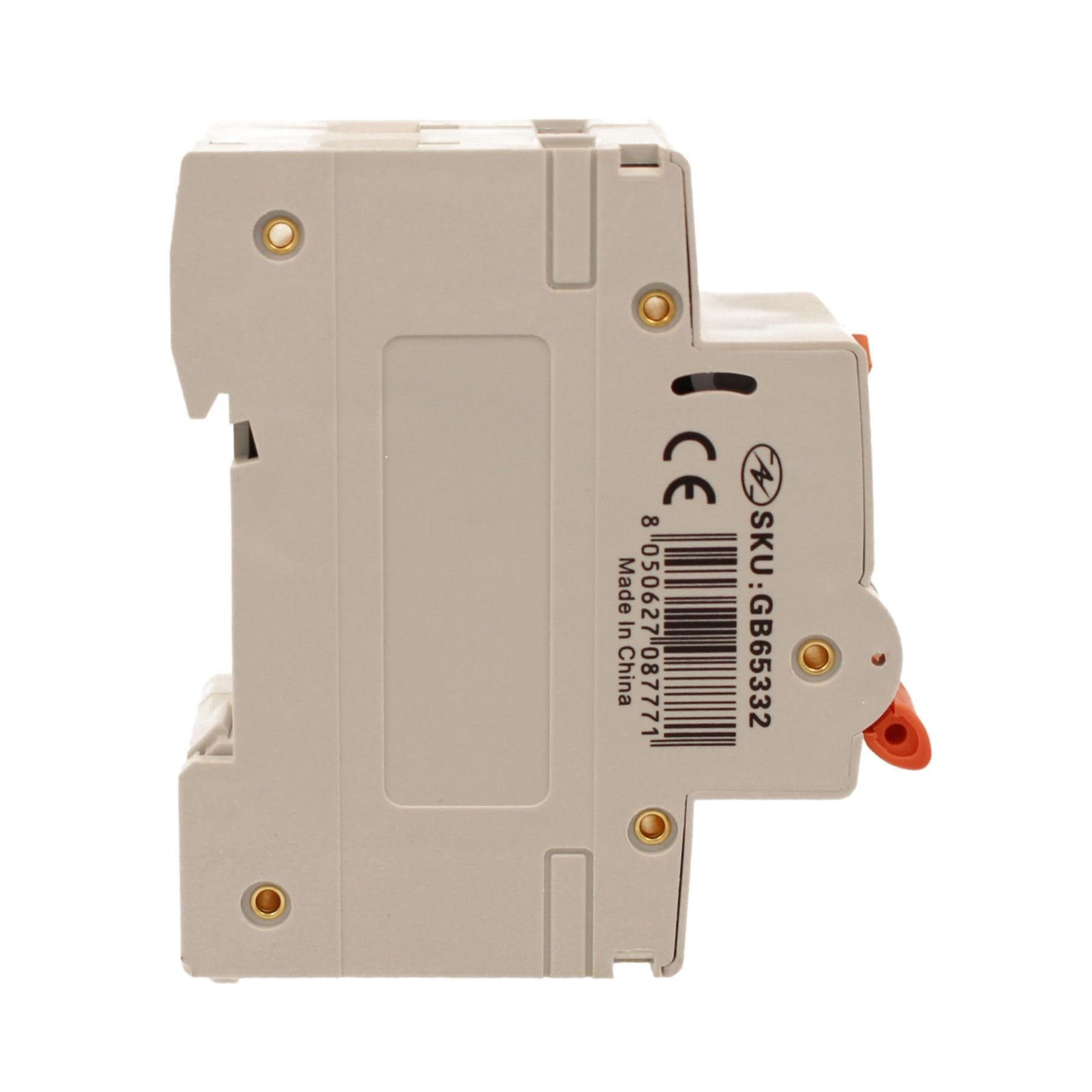 Interruttore Magnetotermico Differenziale Tipo A, 1P+N Curva C 6KA 30mA 220V, Occupa 2 Moduli DIN, RCBO Tipo A C32 32A