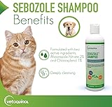 Vetoquinol Sebozole Pet Shampoo with Miconazole Nitrate 2% and Chloroxylenol 1%