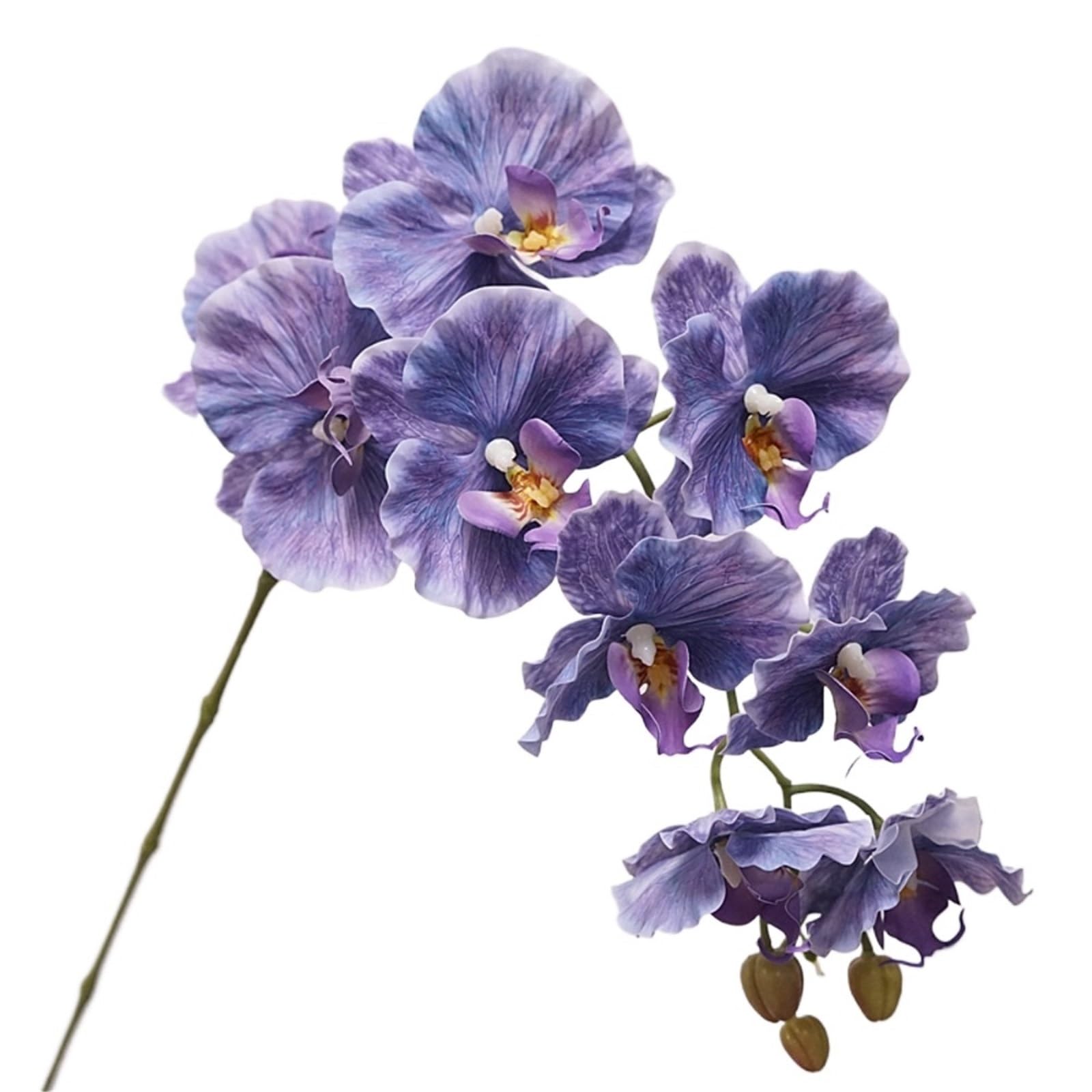 LSYHHXC Artificial Orchid 98cm Artificial Butterfly Orchid Real Touch 9-Heads Fake Phalaenopsis Flower Lifelike Silk